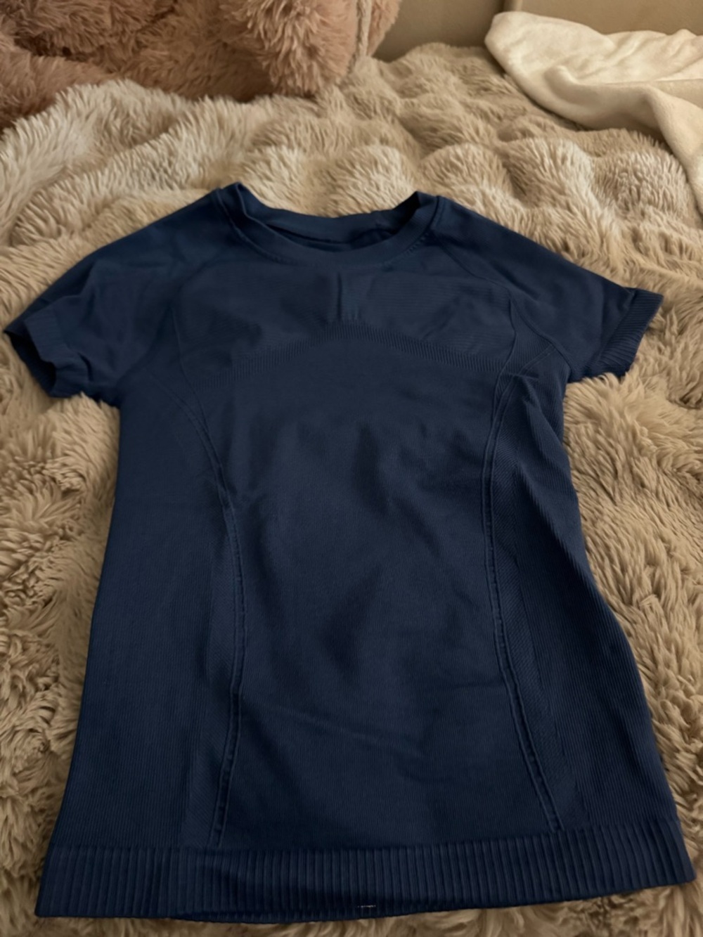 Amazon Women’s Muscle Tee Top - Navy Blue